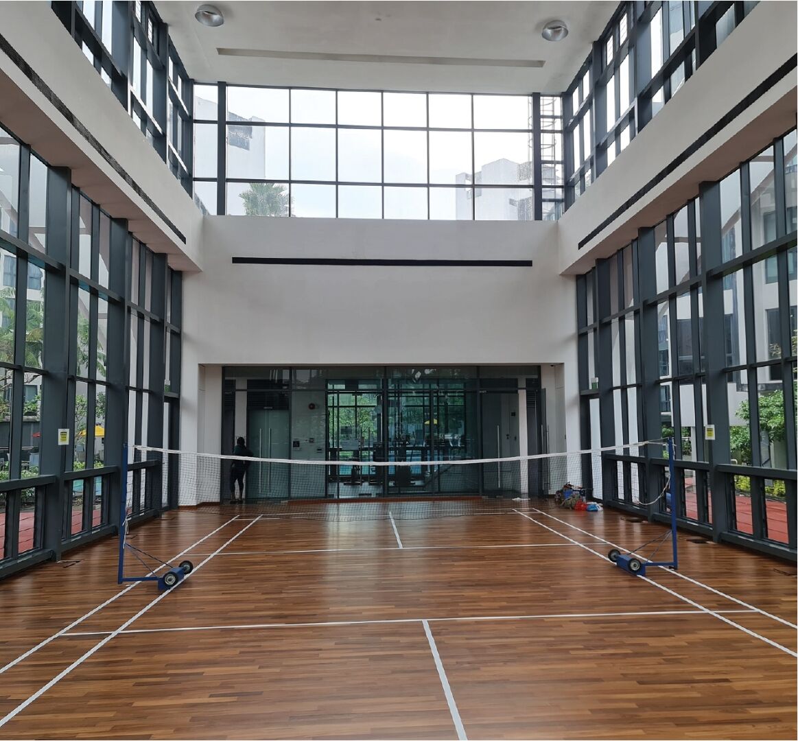 Renovation project at Parc Olympia